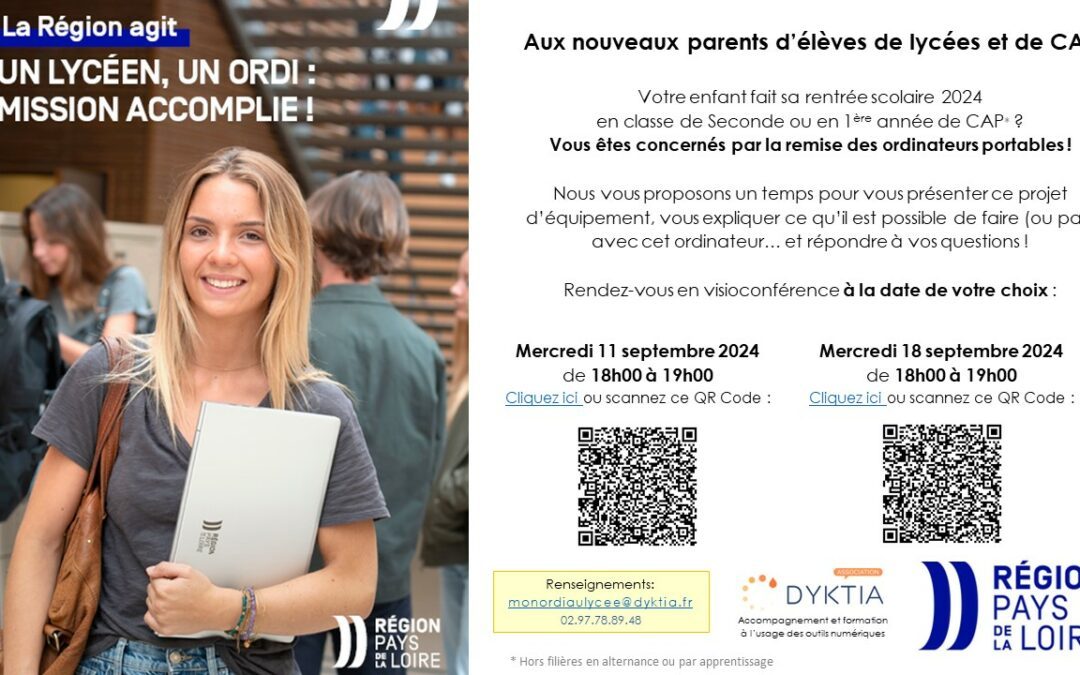 Webinaire MonOrdiAuLycée